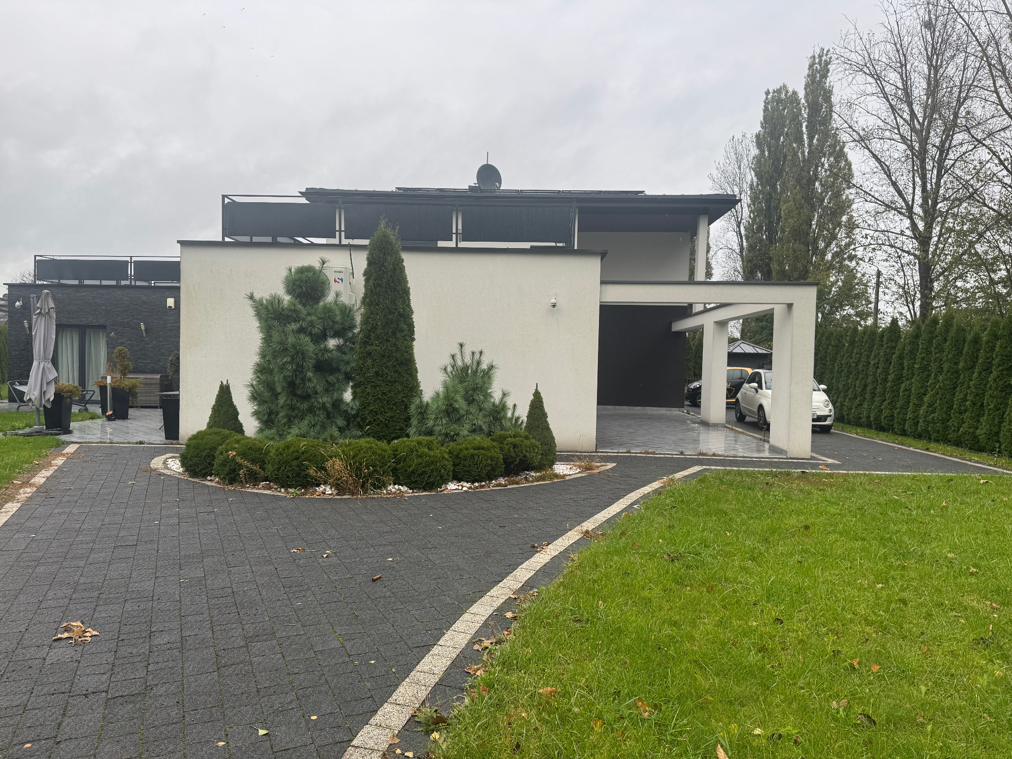 Dom – elewacja frontowa